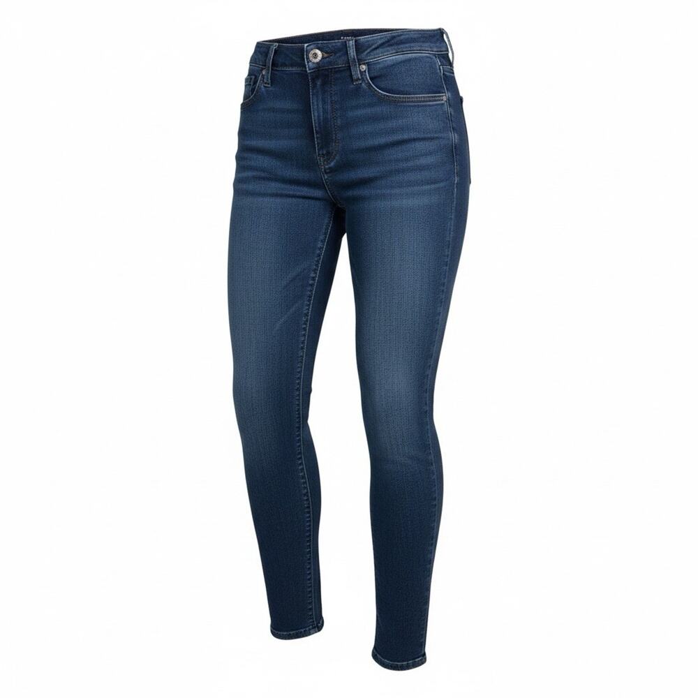Gap Jeans Womens 8/29 Universal Legging High Rise Stretch Dark Denim A272